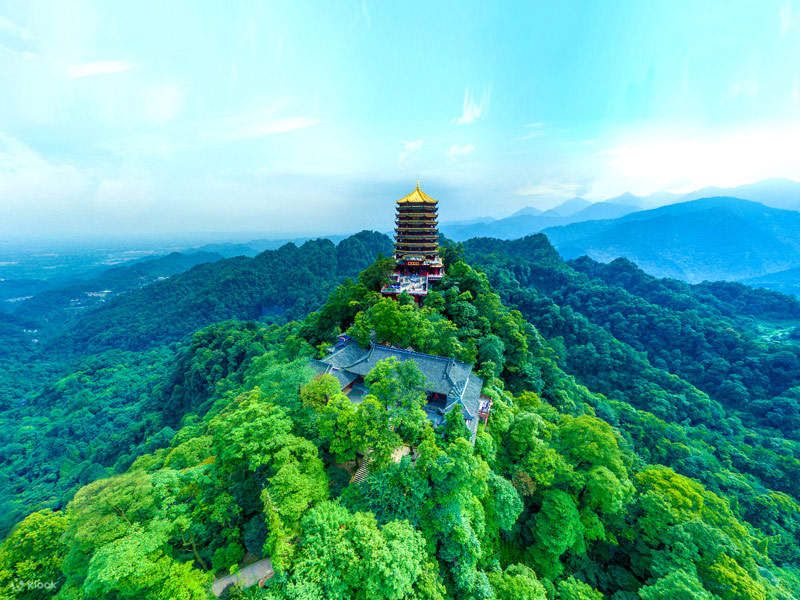 Monte Qingcheng di Chengdu